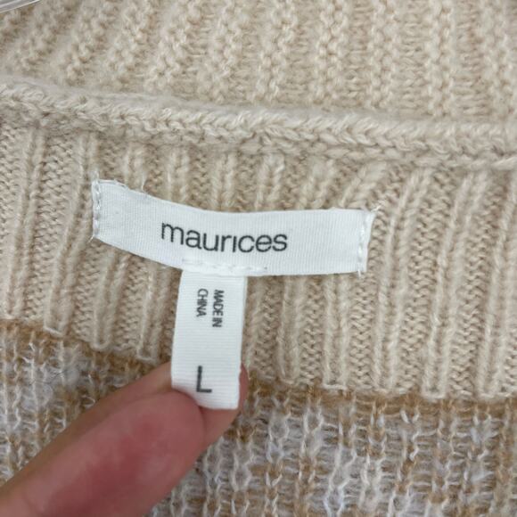 Maurices Button-Up Cardigan Size Large - Picture 5 of 6